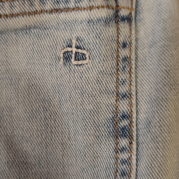 Rag & Bone Womens Hi Rise Distressed Jeans Ankle Cigarette Nina Size 34 NWT - Picture 5 of 11